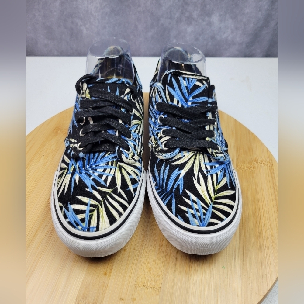 VANS Ortholite Camden Deluxe Canvas Palm Authentic‎ Sneaker Women 10